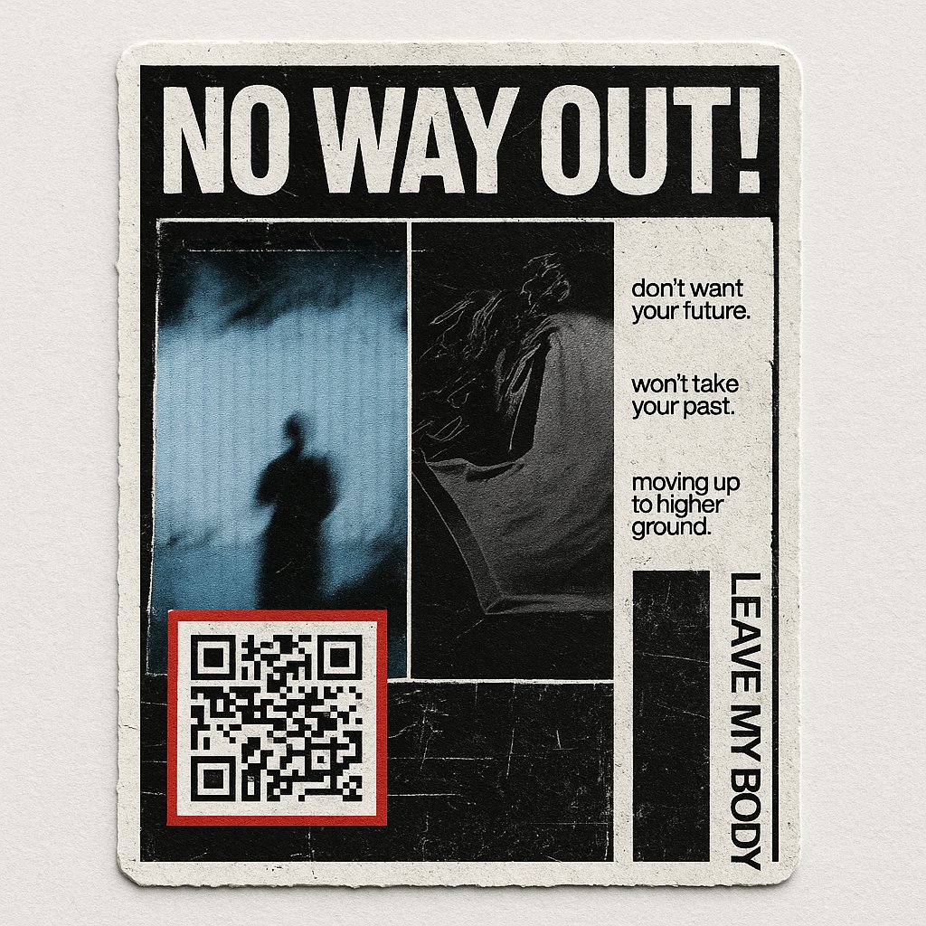 NO WAY OUT! poster concept